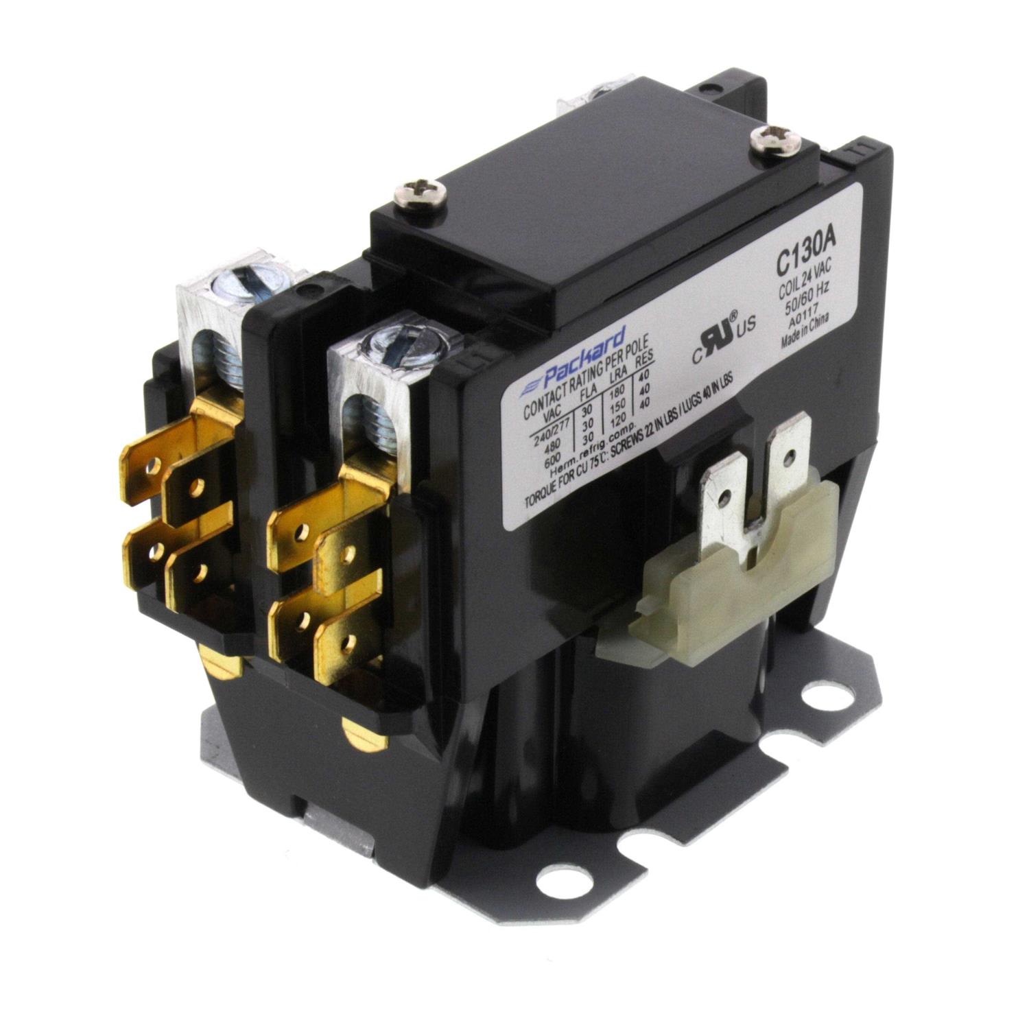 Packard C130A 1 Pole Contactor - Cheap Fitting