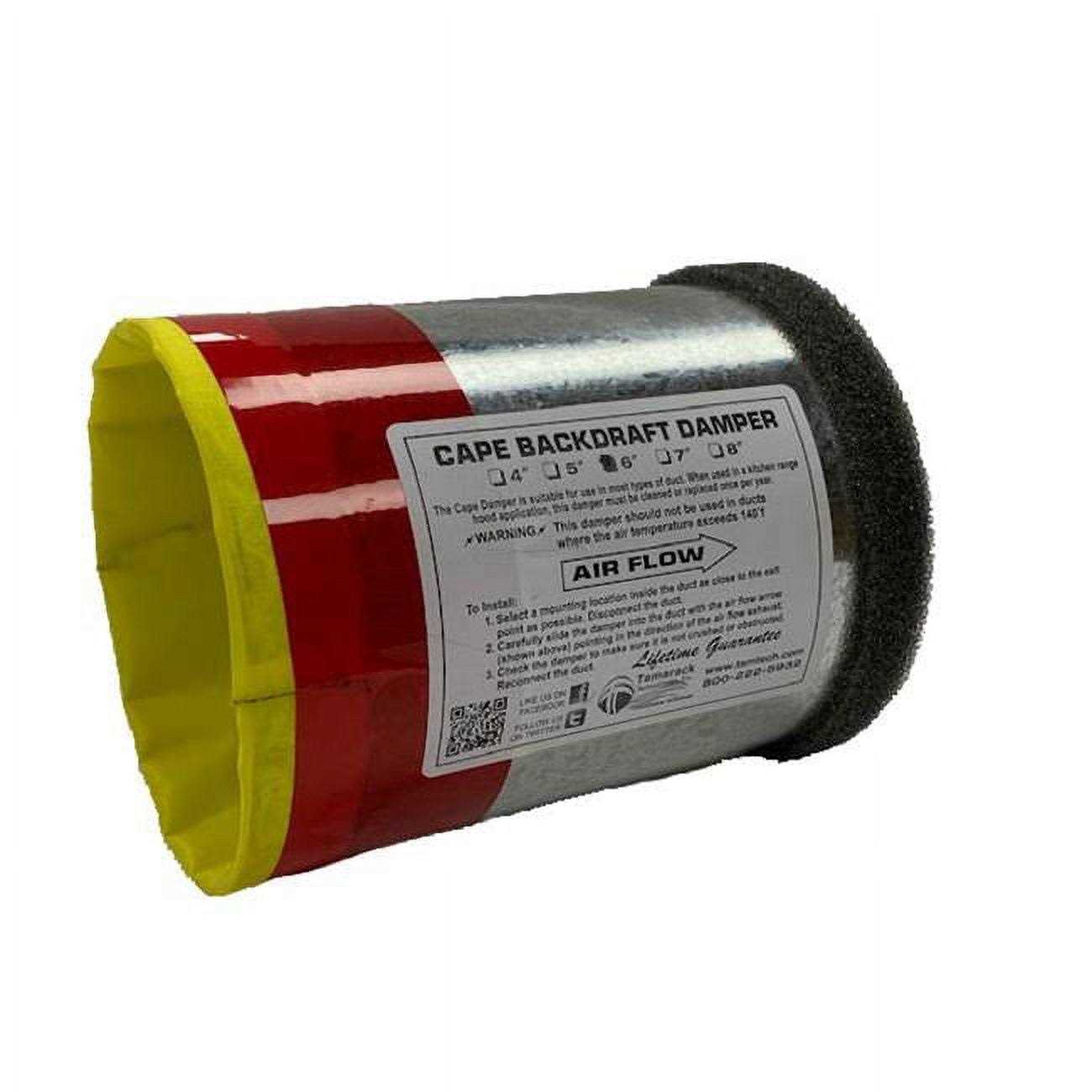 Tamarack Backdraft Damper TTi-cbd6 - Cheap Fitting