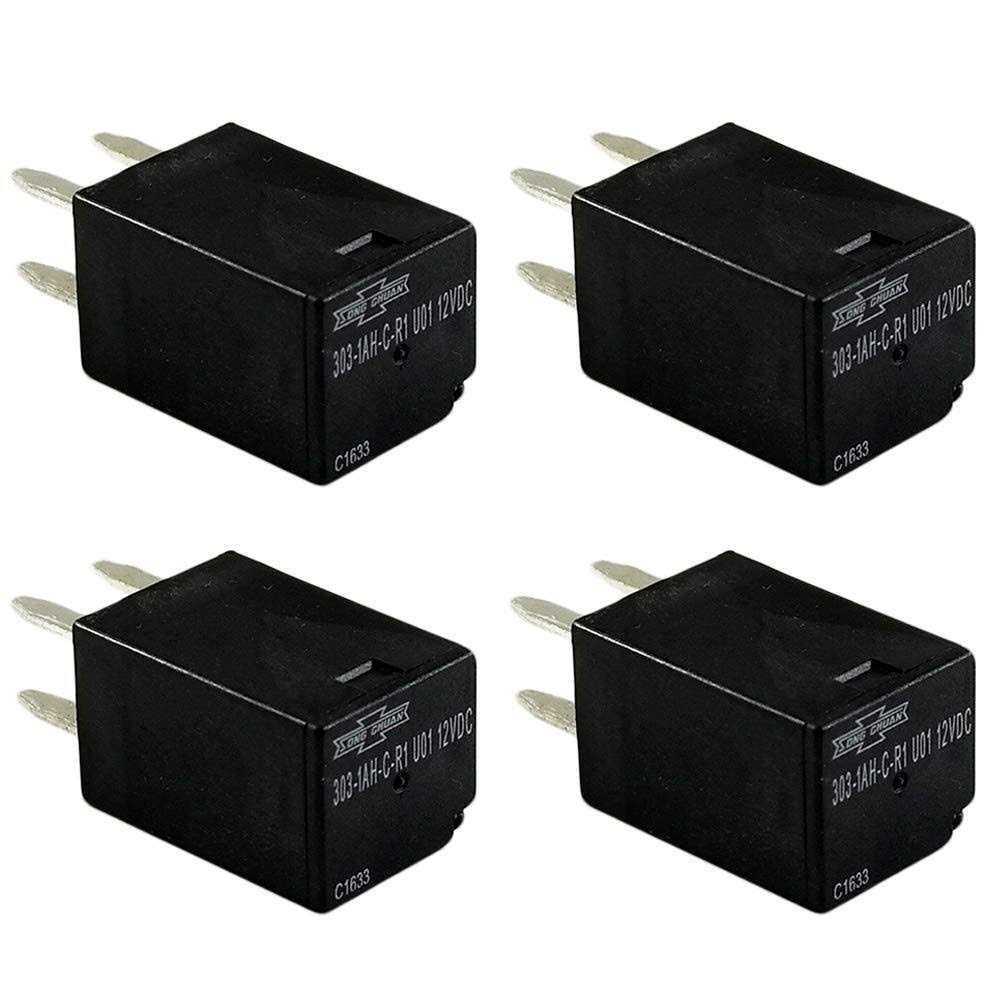 JOINAP Automotive Purpose Relays 303-1AH-C-R1-U01-12VDC SPNO 20A 12VDC for Polaris RZR Slingshot Ranger Sportsman Cooling Fan Relay - Cheap Fitting