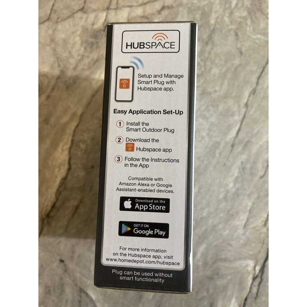 Defiant 15 Amp 120-Volt Smart Outdoor Single Outlet Wi-Fi Bluetooth Plug Powered by Hubspace - Cheap Fitting