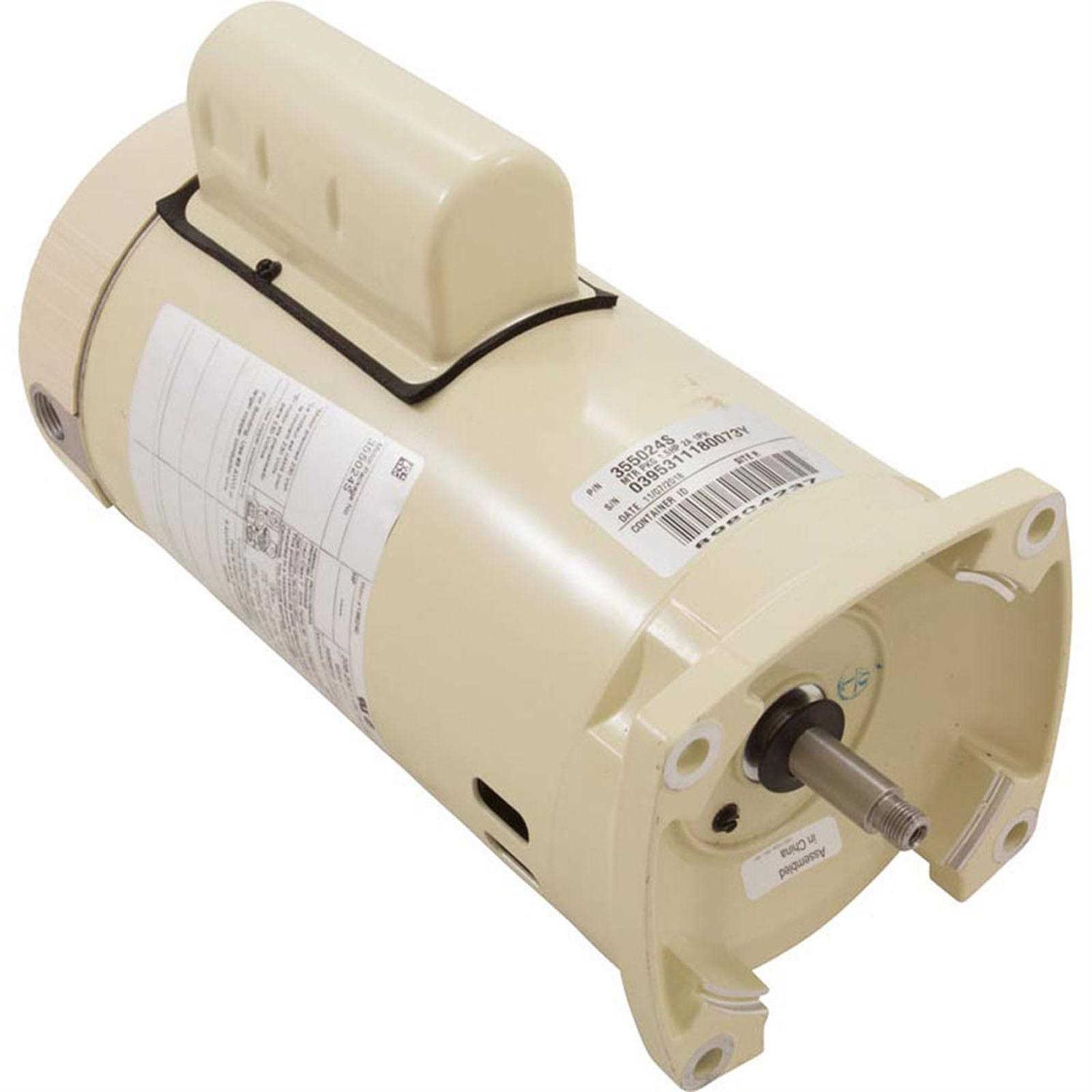 Pentair 1.5 HP Single Speed Motor 355024S - Cheap Fitting