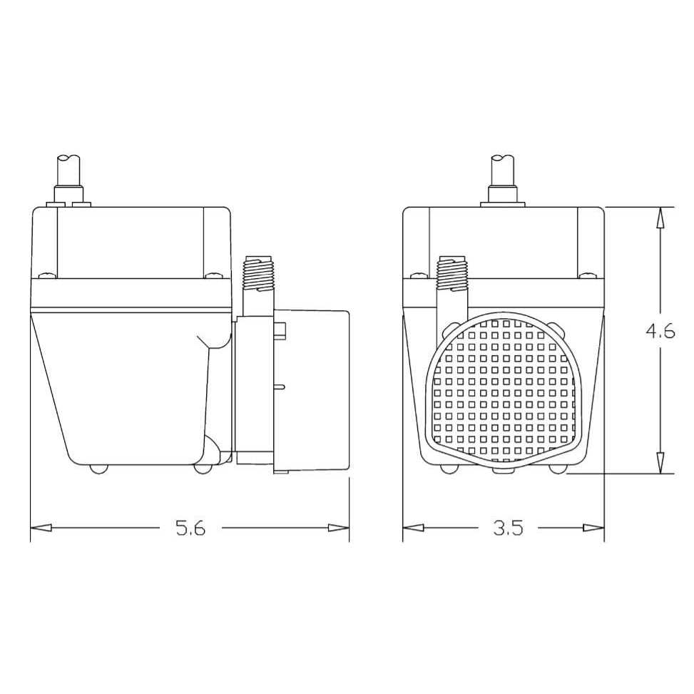 Little Giant 502103 2E-N Oil-Filled Submersible Pump - Cheap Fitting