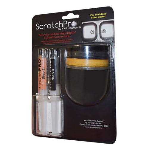 Scratch Pro Kit for Polishing and Repairing Stainless Steel Sinks - Cheap Fitting