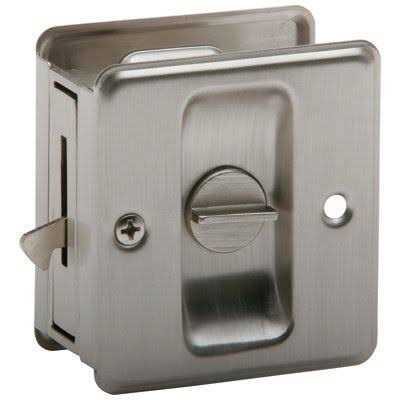 Schlage Privacy Pocket Door Lock - Cheap Fitting