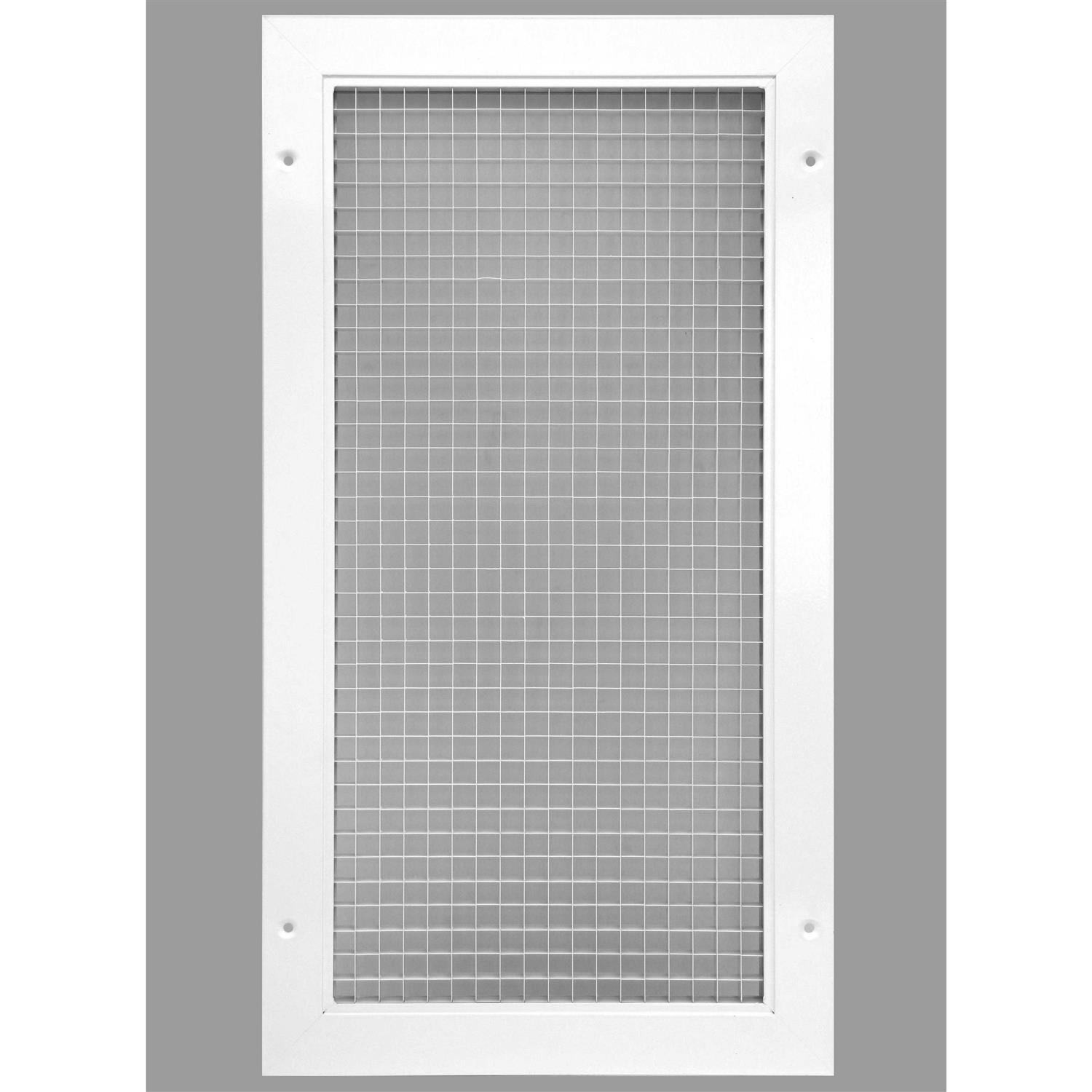 Cube Core Eggcrate Return Air Filter Grille for 1 Filter - Cheap Fitting