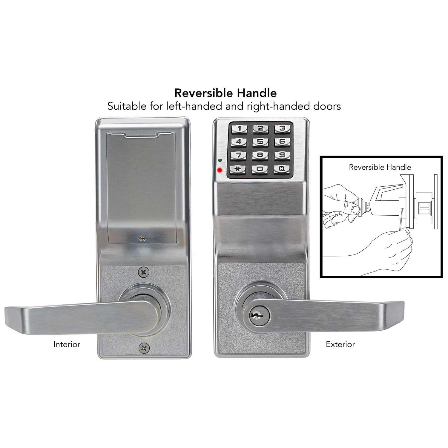 Alarm Lock Trilogy Electronic Digital Lever Lock - Cheap Fitting