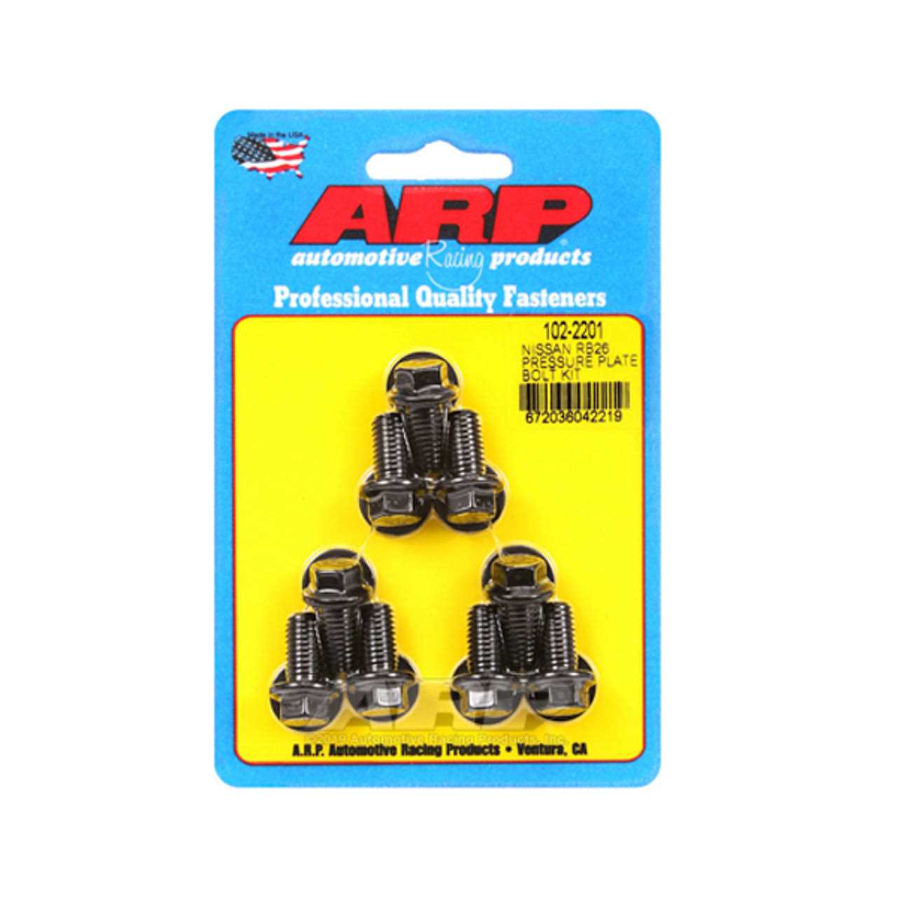 ARP 102-2201 Nissan RB26 Pressure Plate Bolt Kit - Cheap Fitting