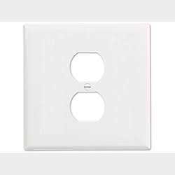 Mulberry 86773 2-Gang White 1-Duplex Receptacle - Cheap Fitting