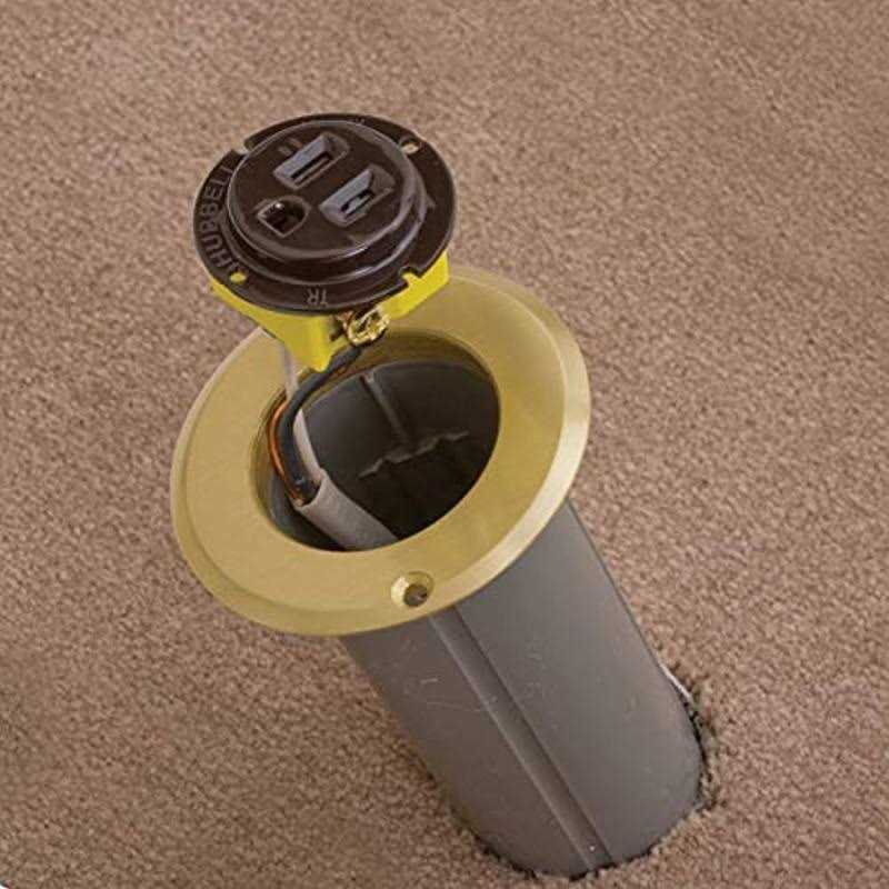 Hubbell RF151R Floor Box Kit - Cheap Fitting