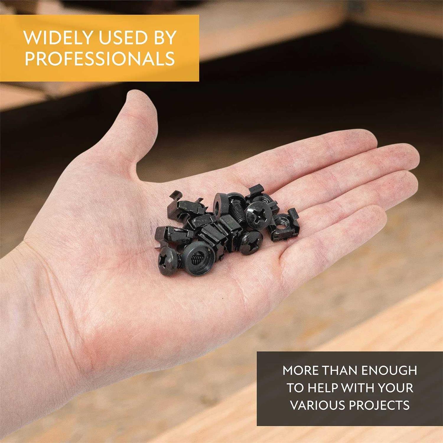 M6 Rack Screws, Cage Nuts and Nylon Washers Rack Mount Screws for Server Console Mounting - Cheap Fitting