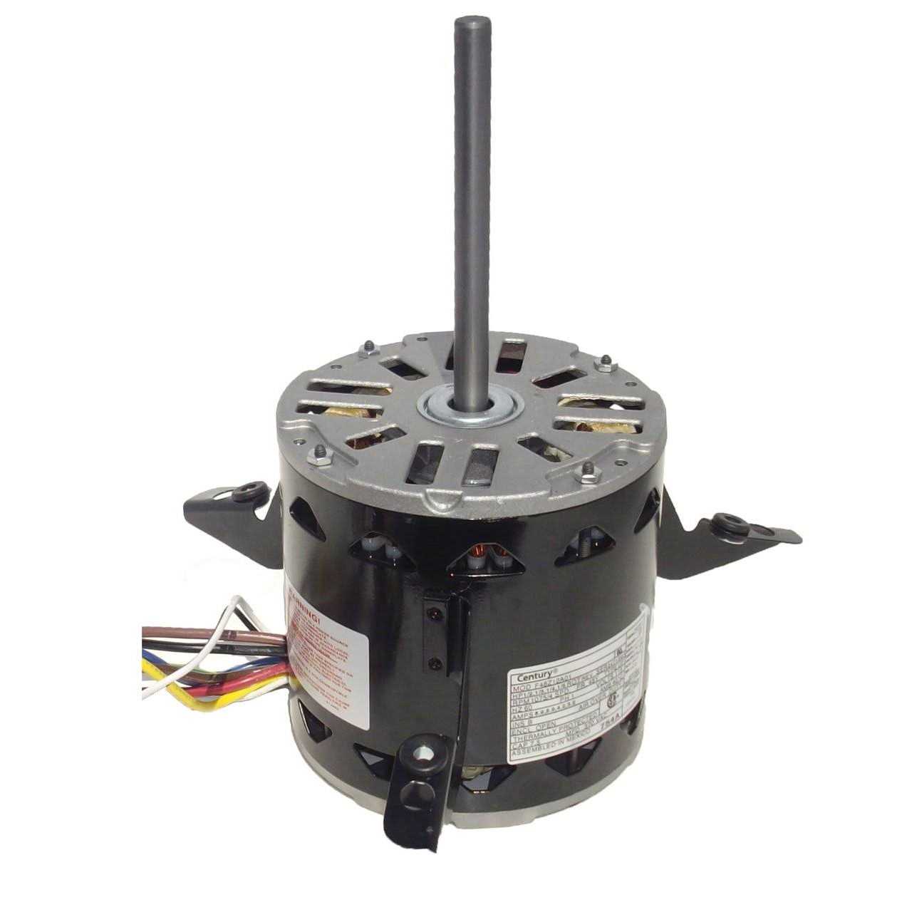 Century Motor,1/3 HP,1075 rpm,48,115V 753A - Cheap Fitting