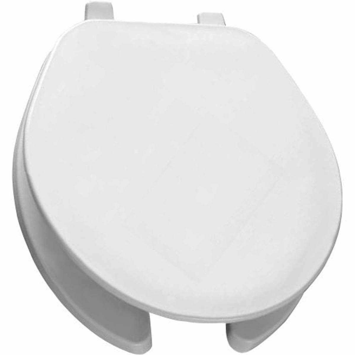 Bemis 75 000 Round Open Front Toilet Seat - Cheap Fitting