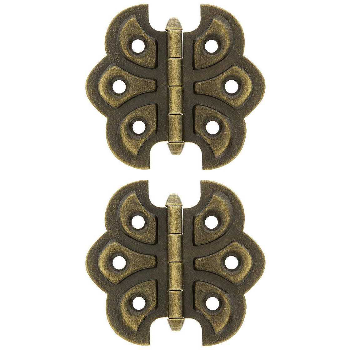 Restorers Classic Surface Mount Steel Ornamental Butterfly Hinge - Cheap Fitting