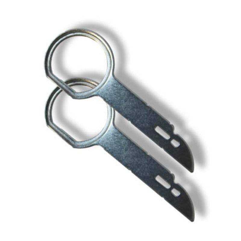 Radio Removal Tool Set 2 Keys for Porsche Volkswagen Mercedes Audi Vw Ford - Cheap Fitting