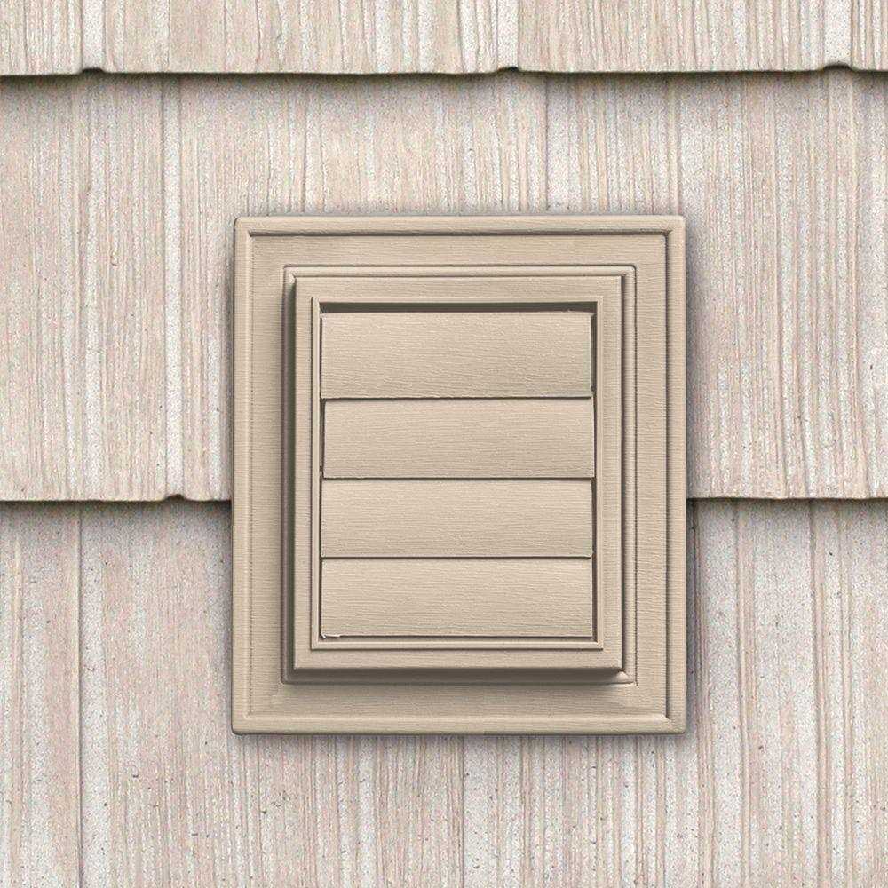 Builders Edge Square Exhaust Vent - Cheap Fitting