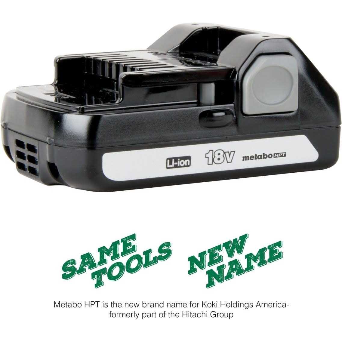 Metabo HPT 333353M 18V Li-ion Slide Battery - Cheap Fitting