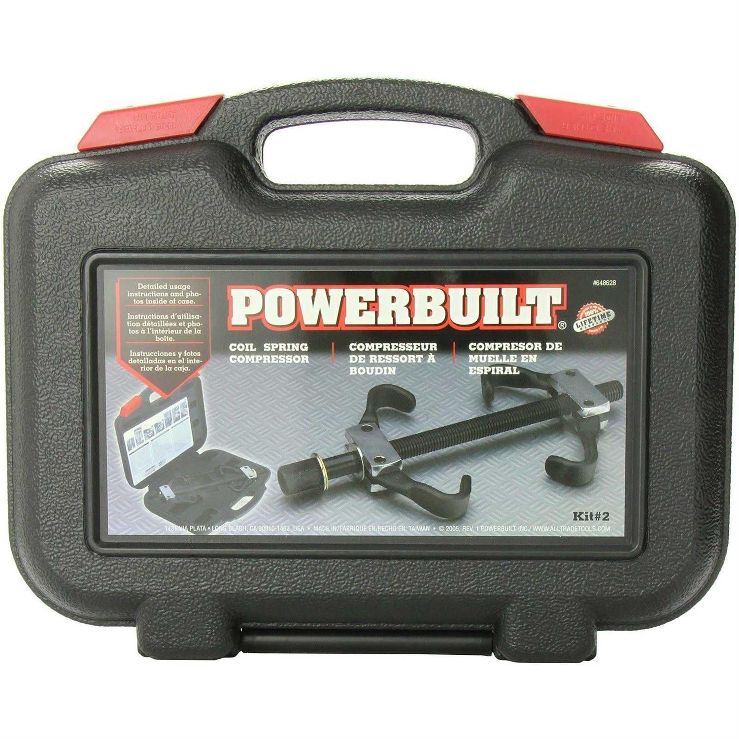 Powerbuilt Coil Spring Compressor Kit 648628 - Cheap Fitting