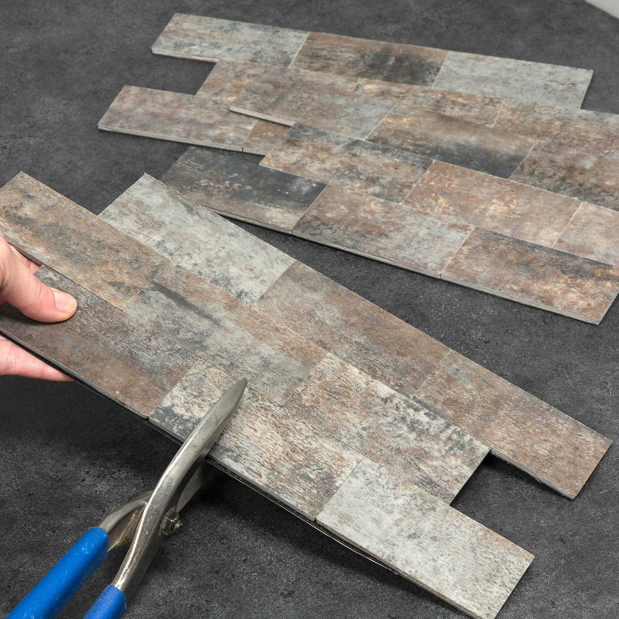 Aspect Peel and Stick Collage Tile - Cheap Fitting