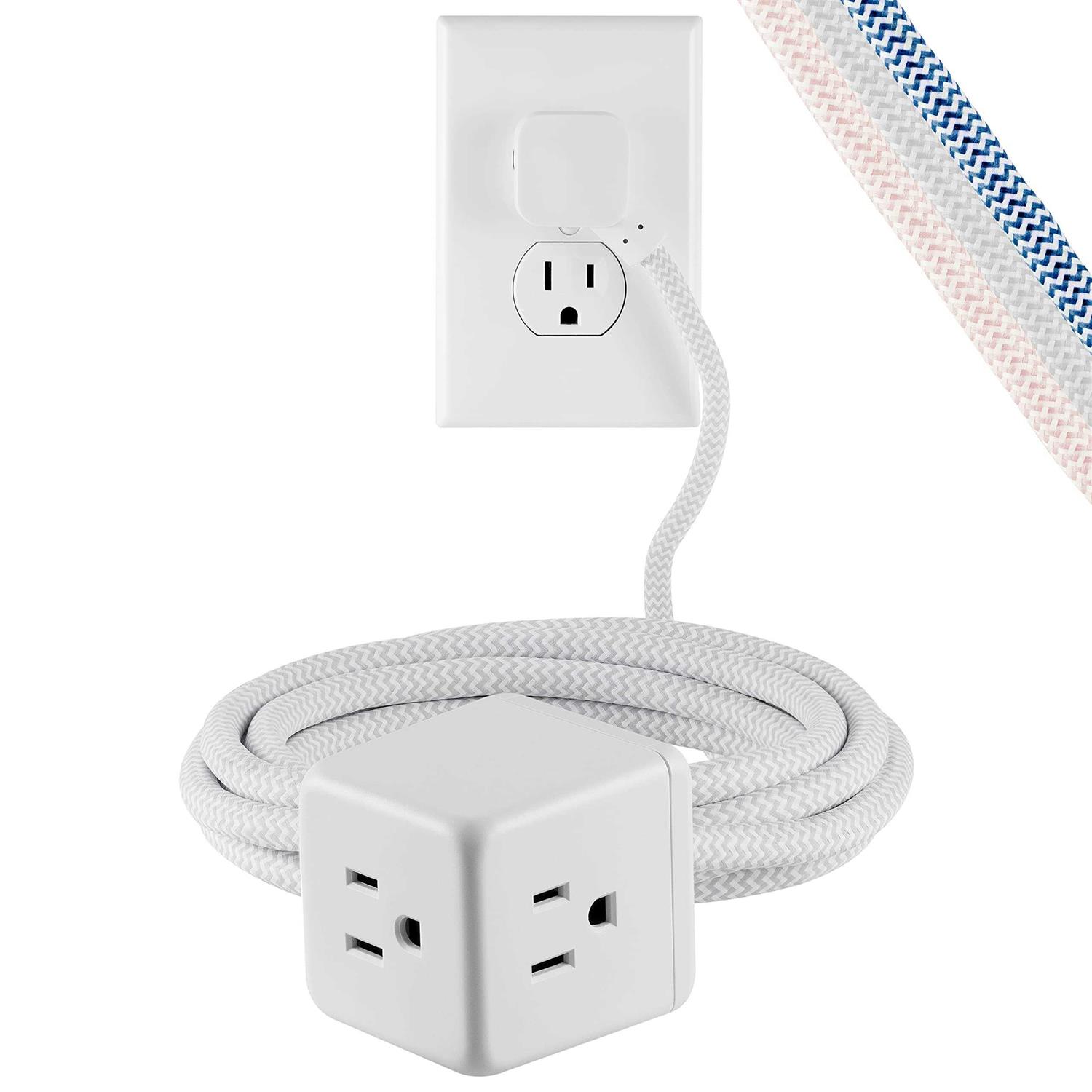 Cordinate 3-Outlet Extension Cord Cube - Cheap Fitting