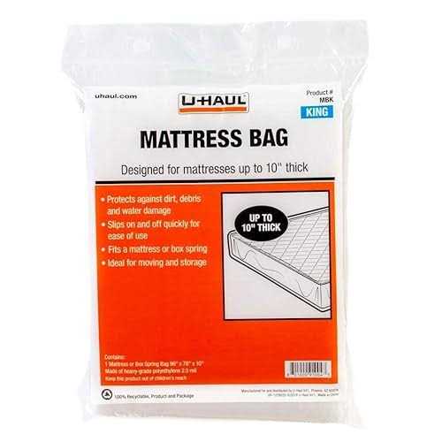 U Haul Mattress Bag - Cheap Fitting