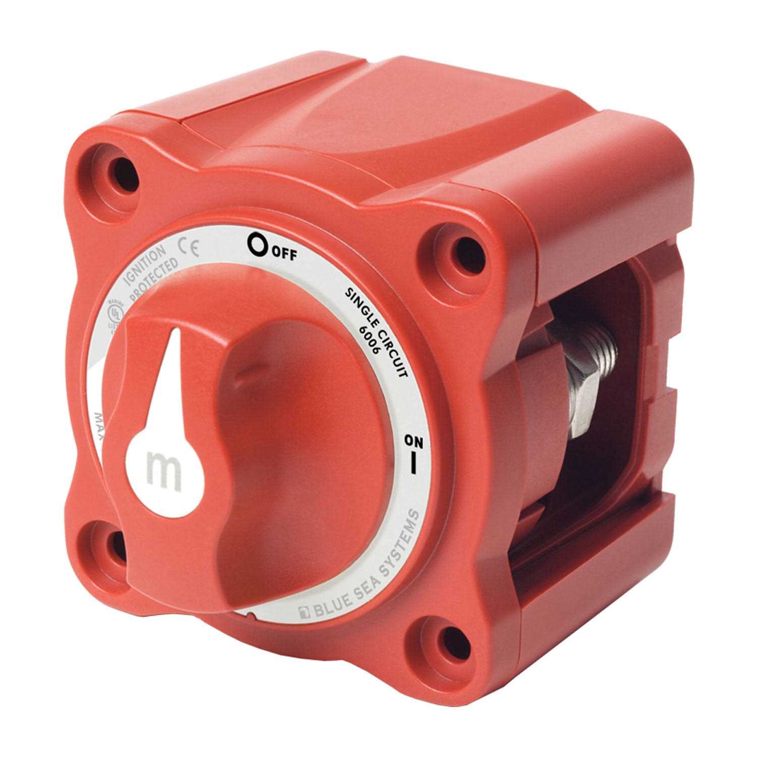 Blue Sea m-Series Mini Battery Switch On/Off 6006 - Cheap Fitting