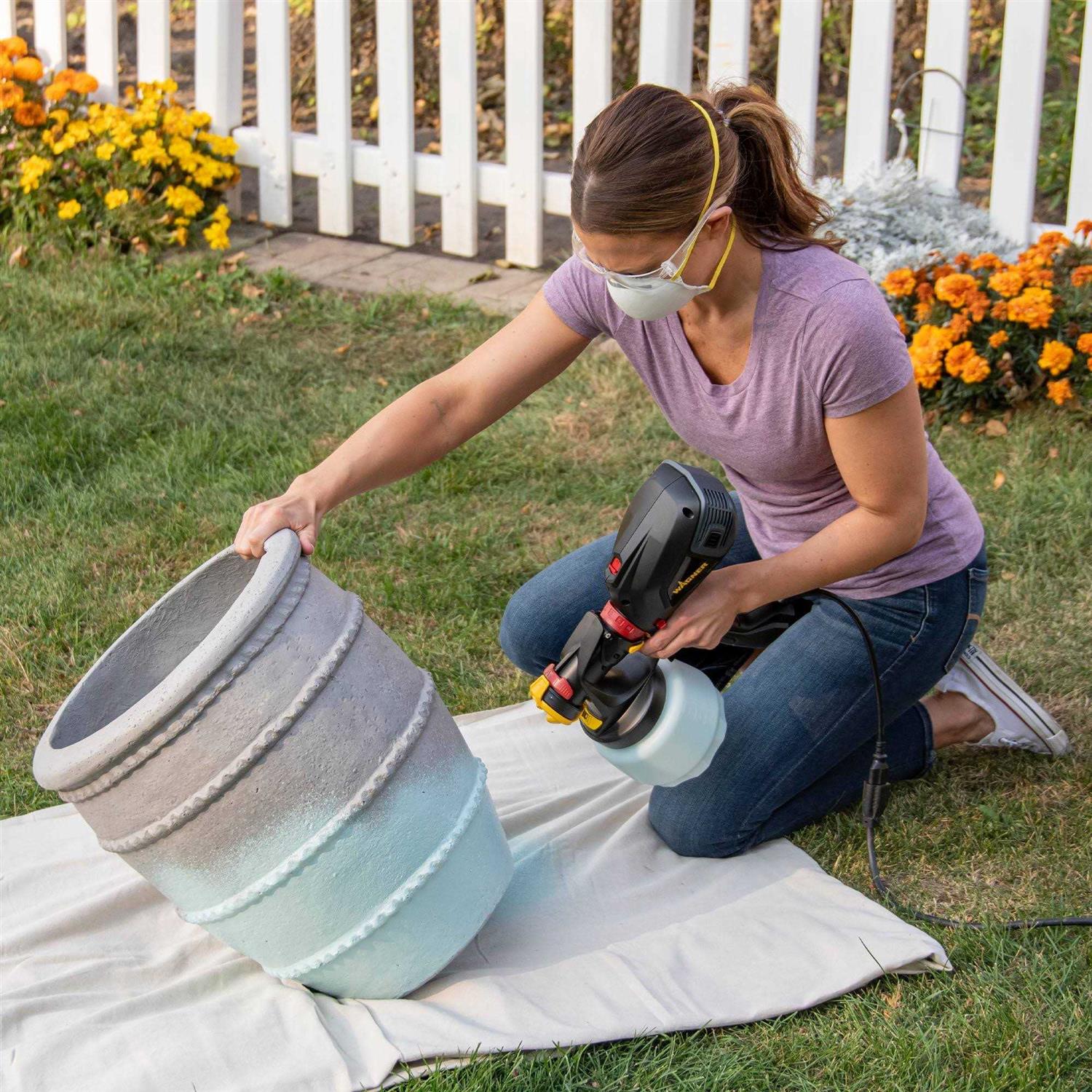 Wagner Flexio 2500 Handheld HVLP Paint Sprayer - Cheap Fitting