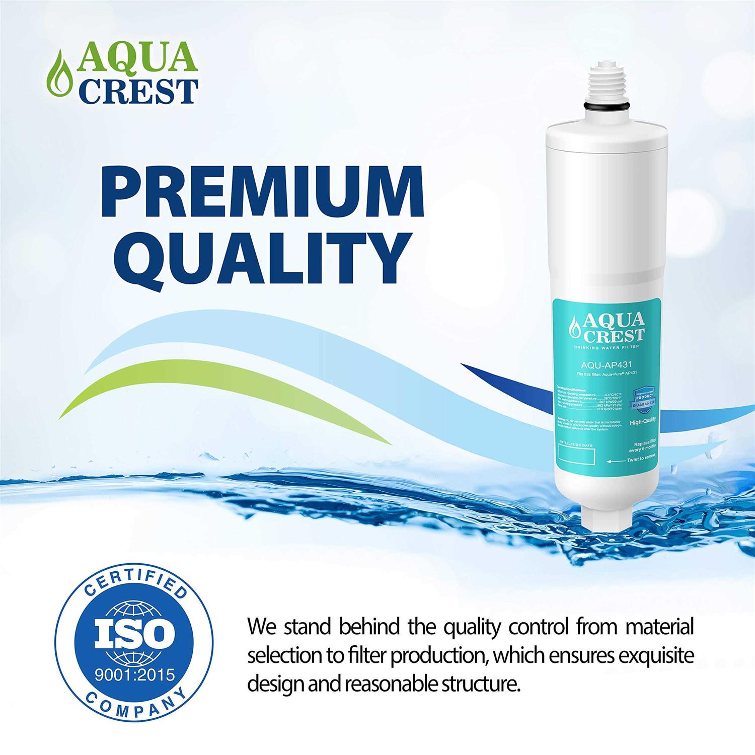 Aquacrest AP431 Replacement Cartridge for Aqua-Pure AP430SS Whole House Scale Water - Cheap Fitting