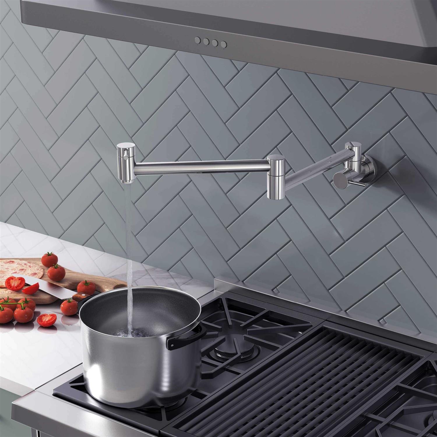 Kibi KPF601MB Circular Pot Filler - Cheap Fitting