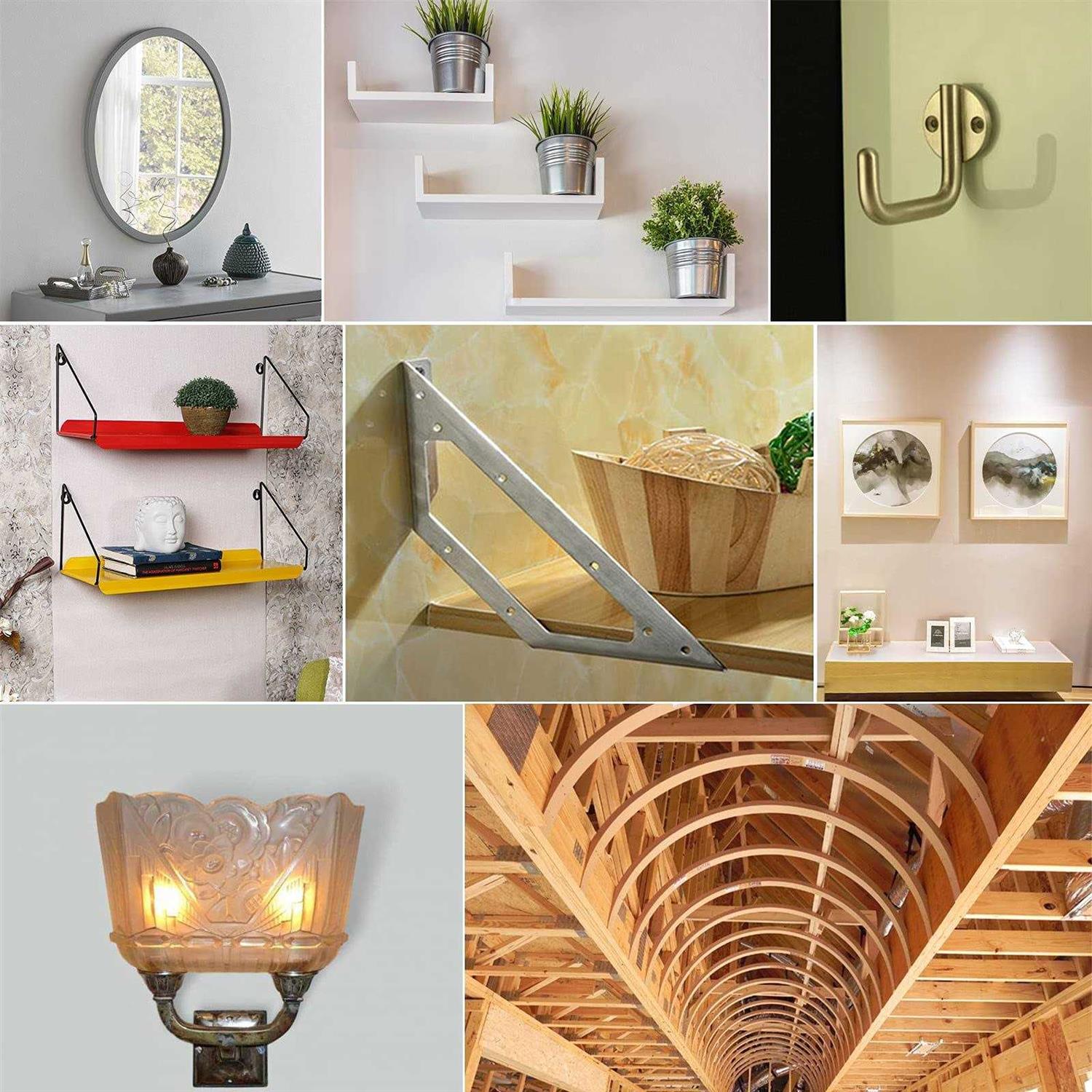 230pcs Plastic Drywall Wall Anchors and Screws Kitassortment Colors P - Cheap Fitting