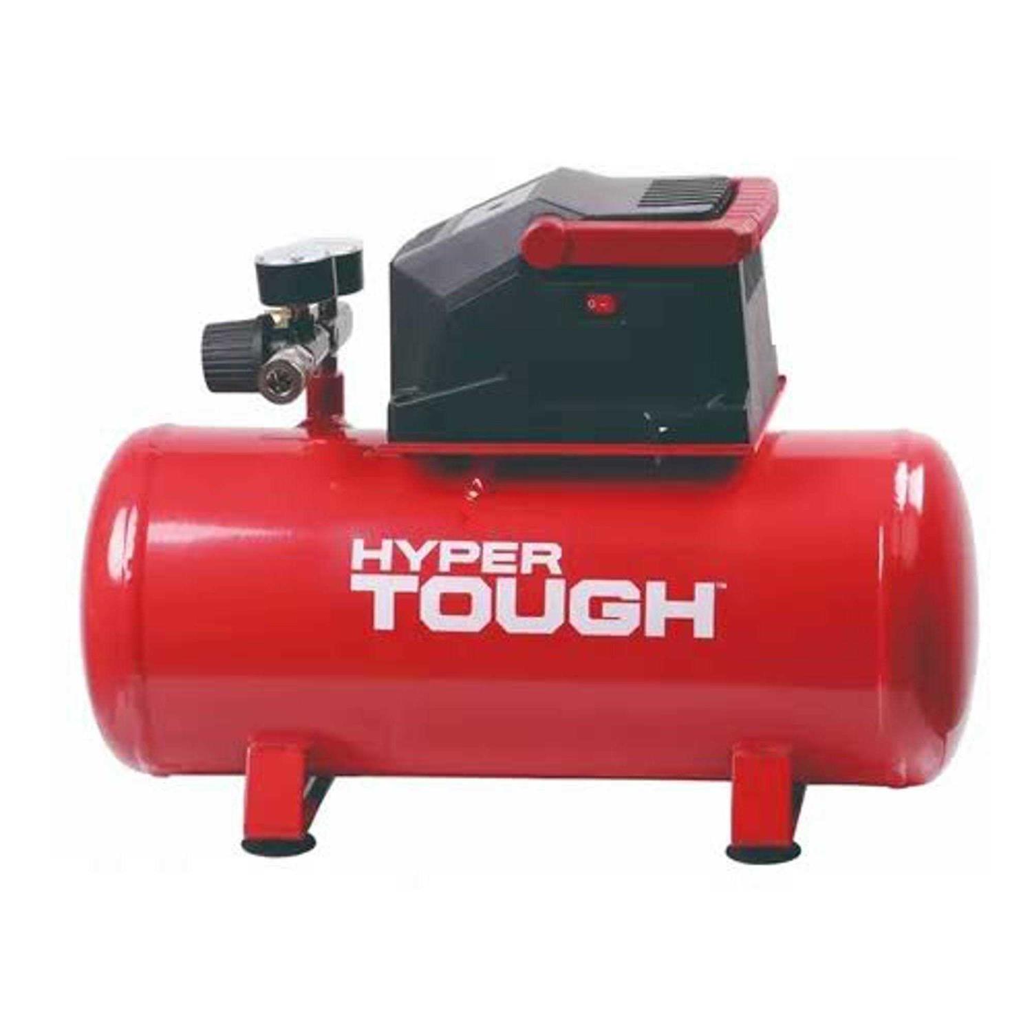 Hyper Tough 3 Gallon Air Compressor - Cheap Fitting