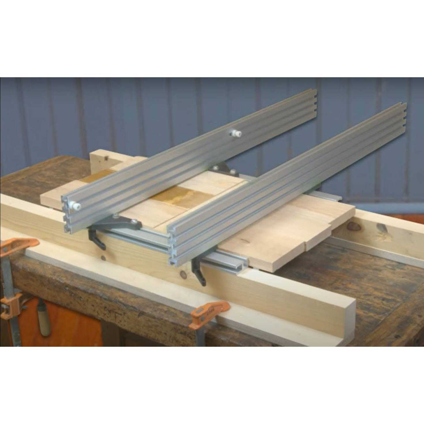 Woodhaven Router Planing Sled maximum project width - Cheap Fitting