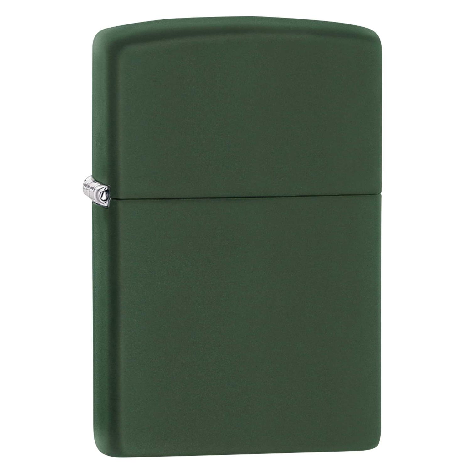 Zippo Green Matte Lighter - Cheap Fitting