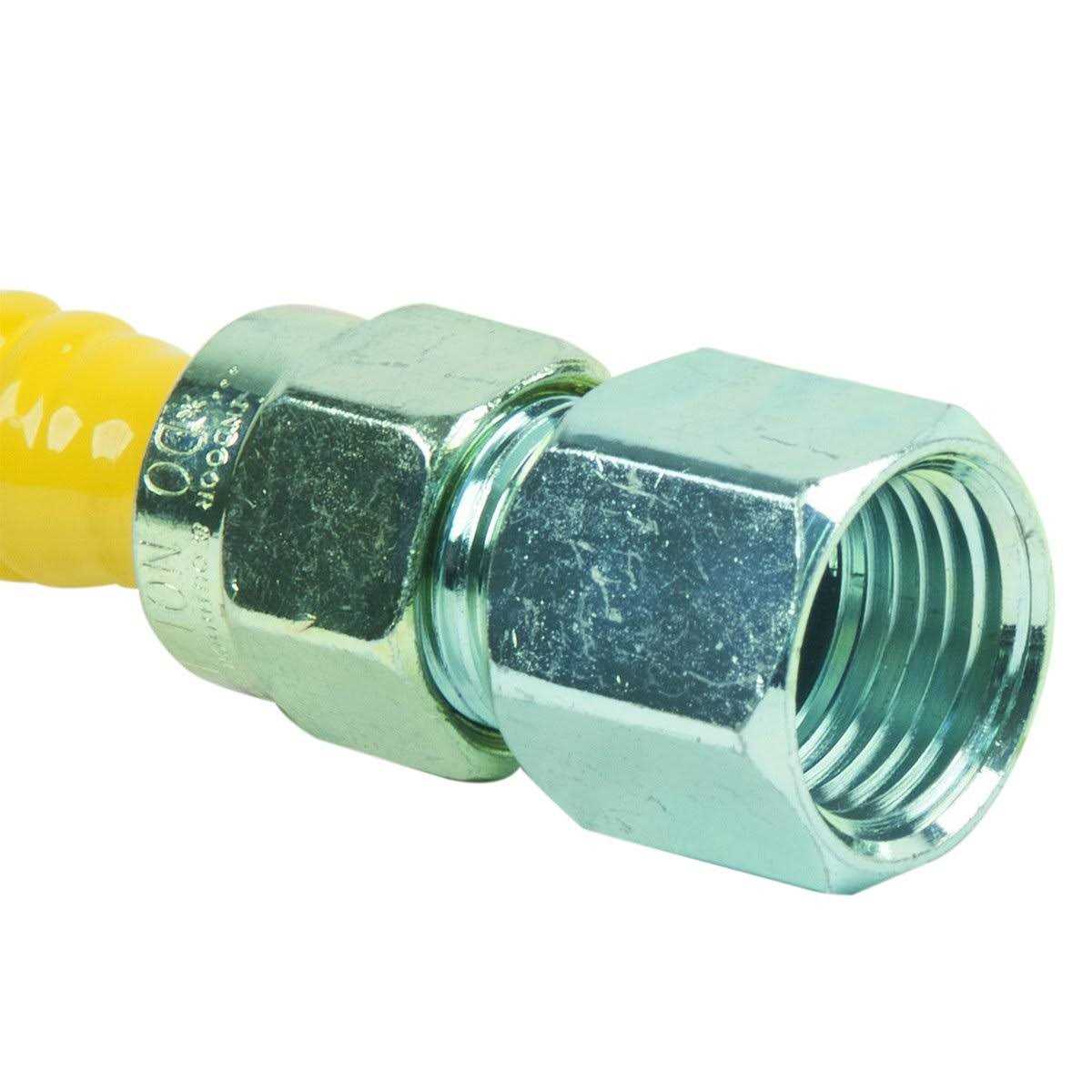 1/2×1/2x72Gas Connector,No Cssd54-72 P, Brass Craft Service Parts - Cheap Fitting