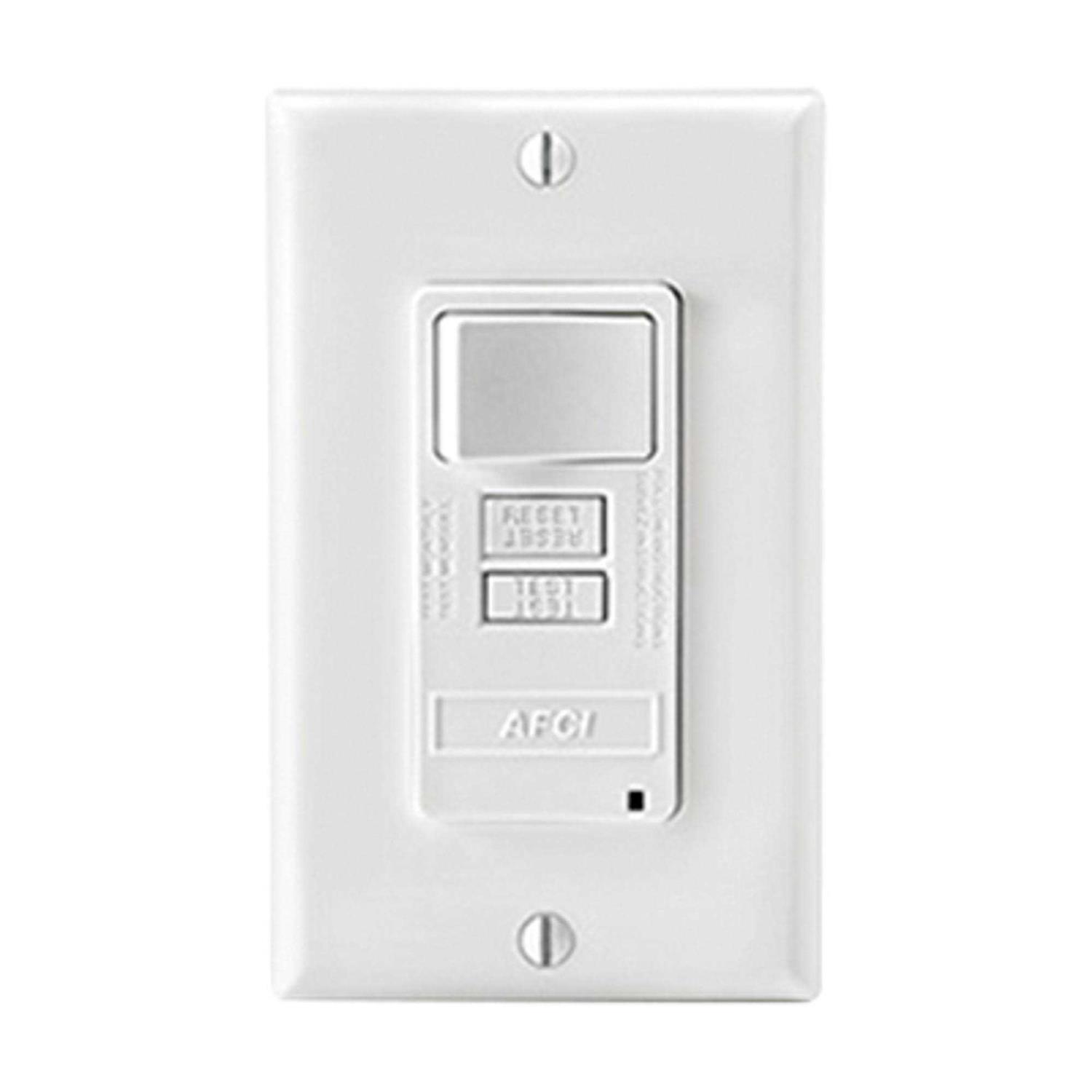 Leviton AFSW1-W Afci/Switch Combo - Cheap Fitting