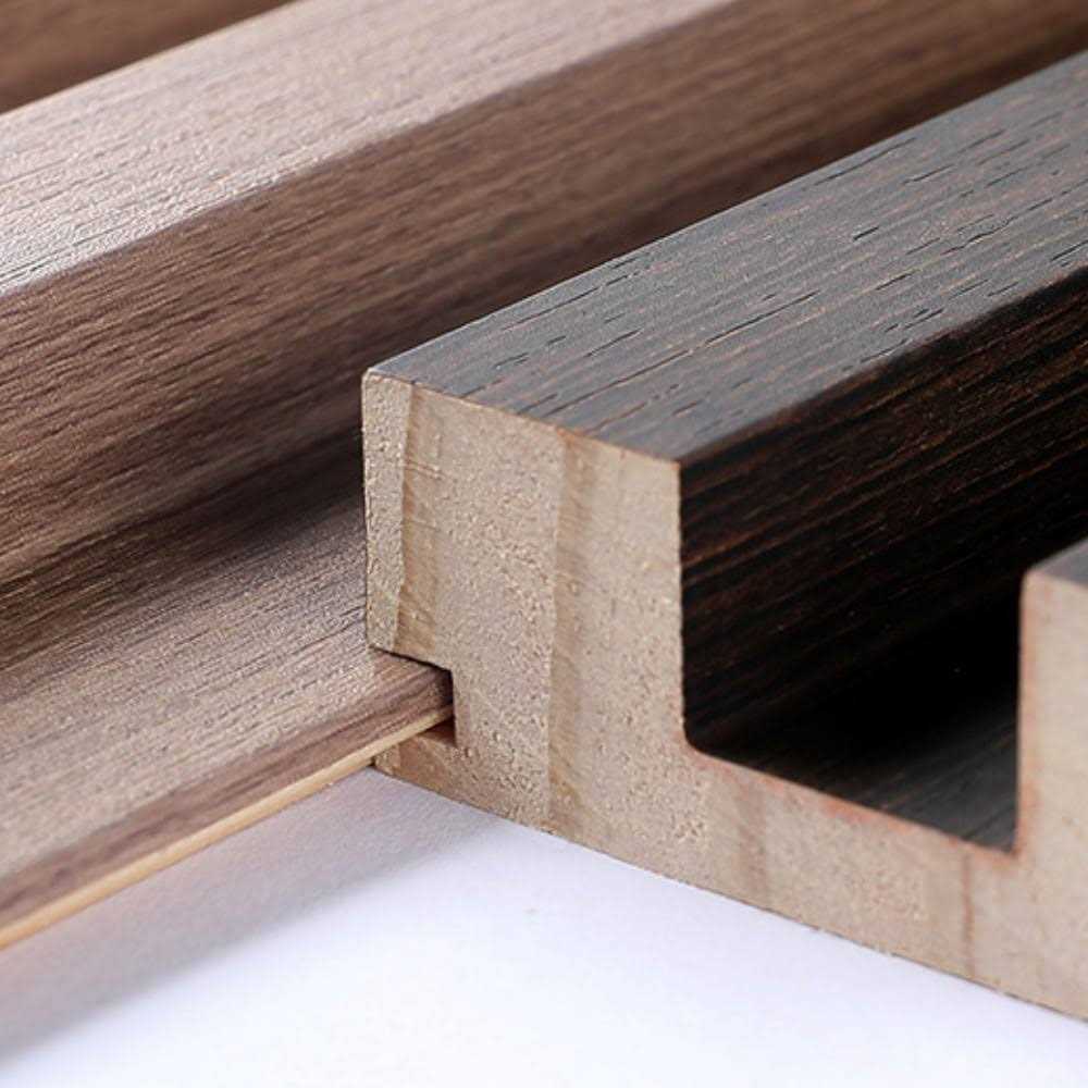 HIGHLANDERHOME 6-in x 94-in Smooth Dark Chestnut Wood Wall Panel WWC0016 - Cheap Fitting