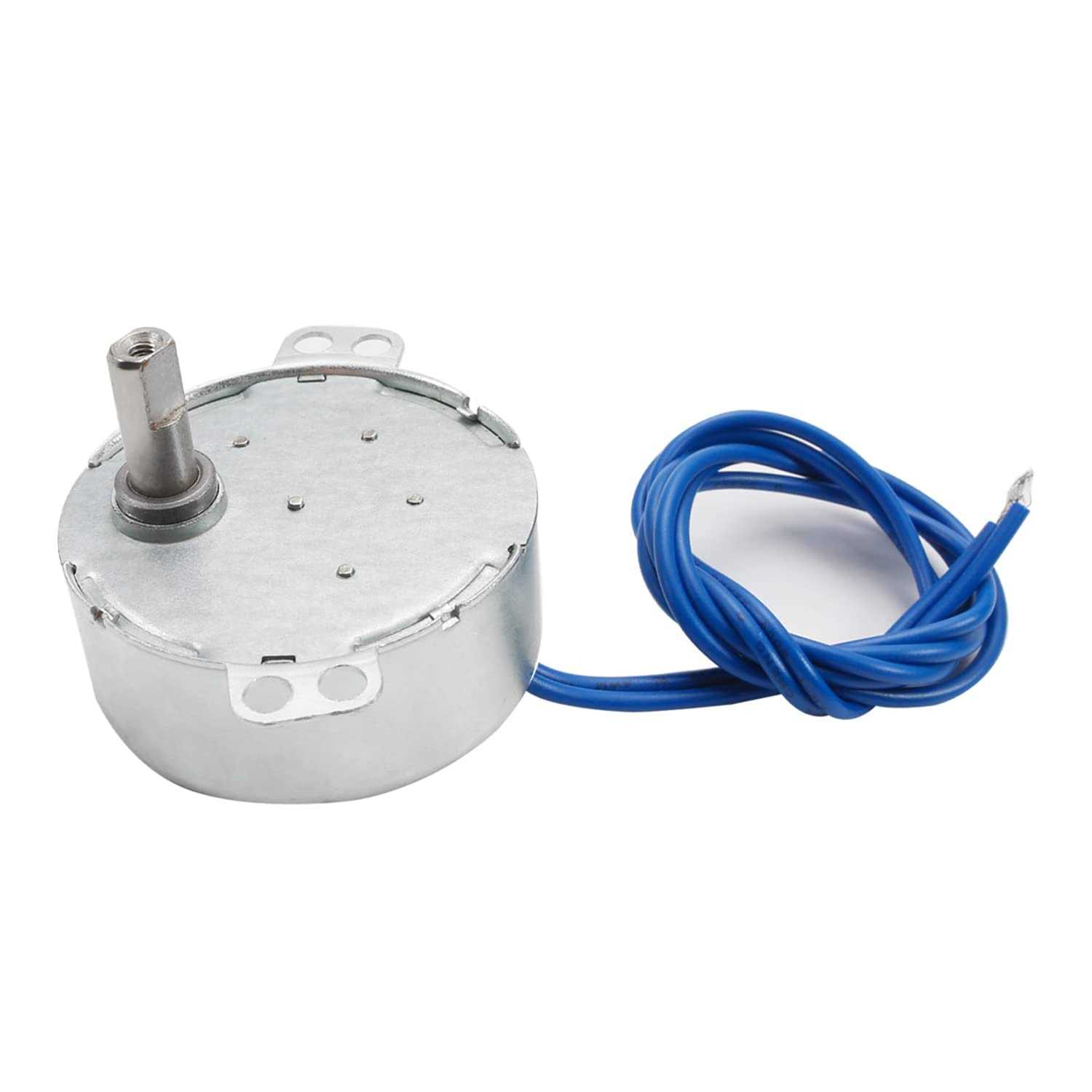 Fielect Synchronous Motor Ac 110v Turntable Motor Cw/Ccw Direction 4w Tyc-50 Double Flat Tapping Shaft - Cheap Fitting