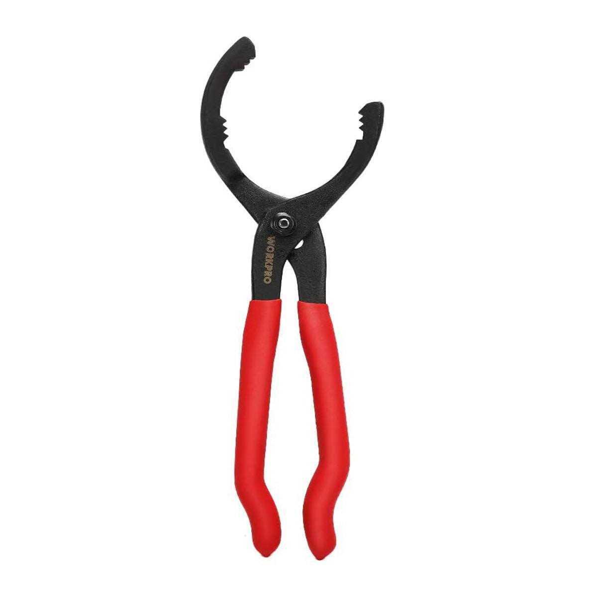 Workpro 12 Adjustable Oil Filter Pliers Wrench Adjustable Oil Filter Removal Tool - Cheap Fitting