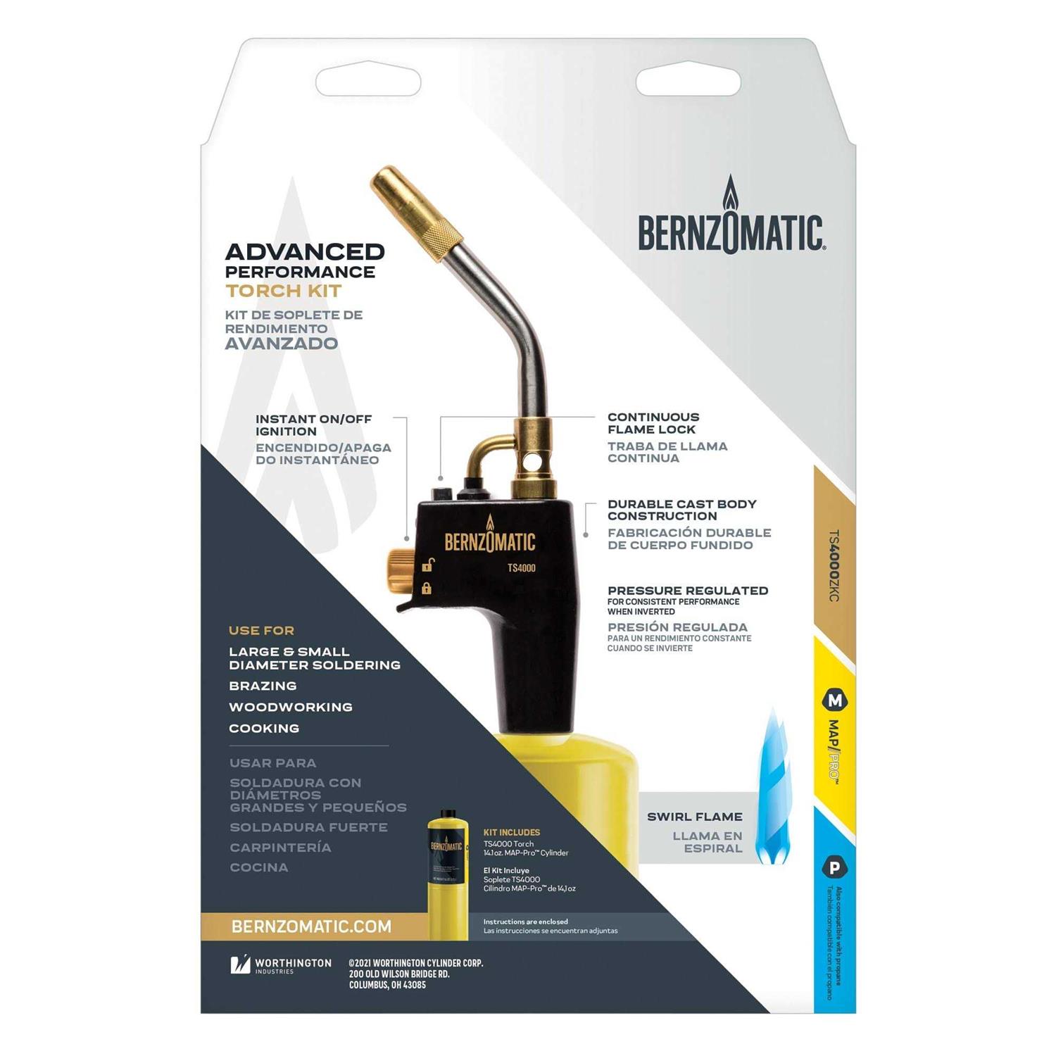 Bernzomatic High Heat Torch Kit - Cheap Fitting