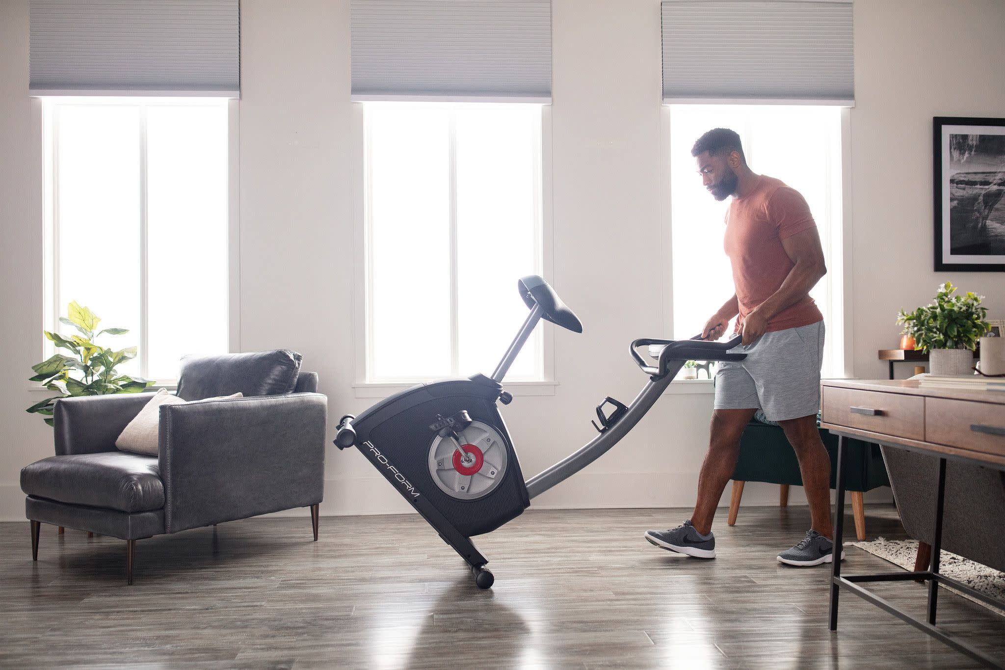 ProForm Cycle Trainer 300 Ci Upright Stationary Exercise Bike, Compatible with iFIT Personal Training - Cheap Fitting