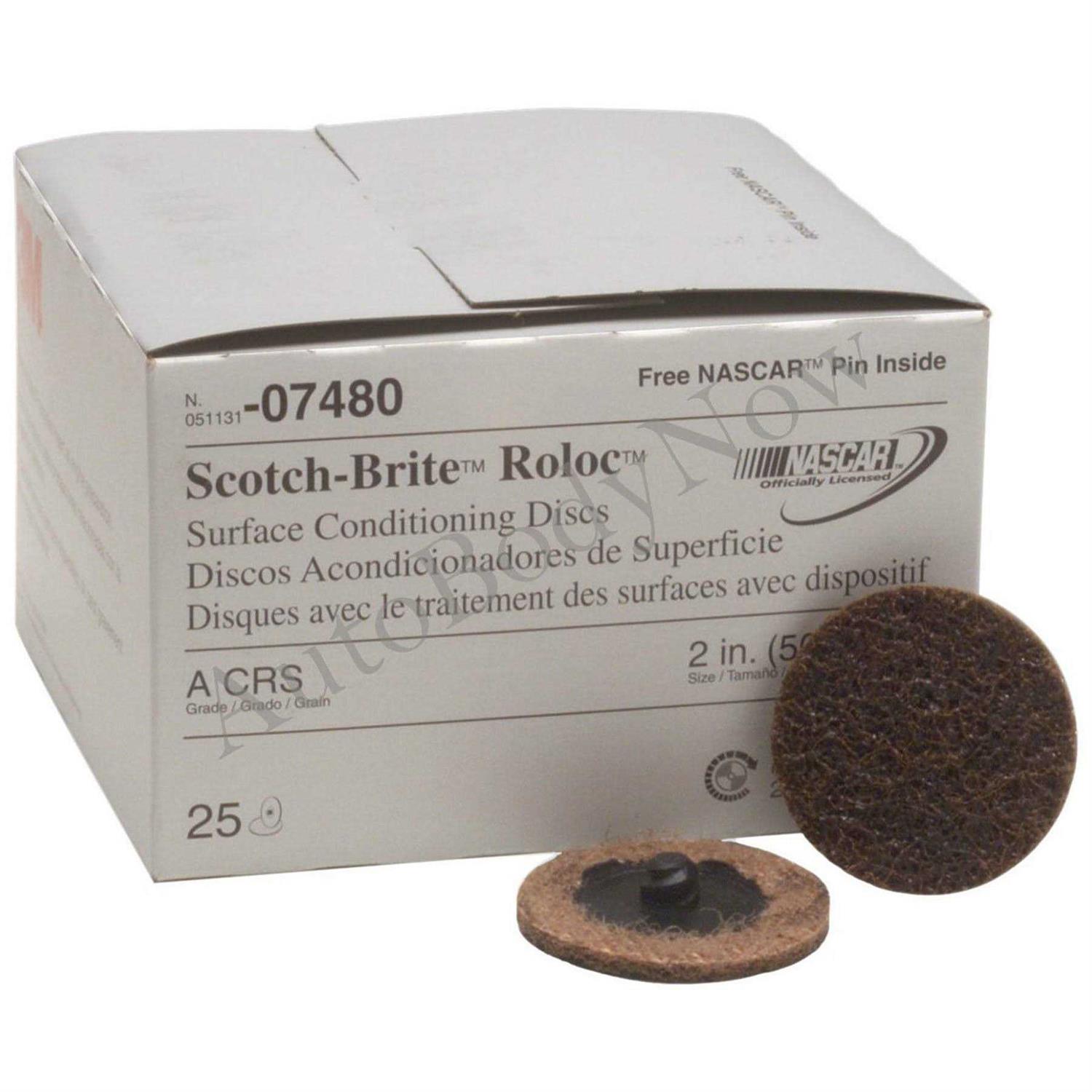 3M 07480 Scotch-Brite Roloc Surface Conditioning Disc - Cheap Fitting