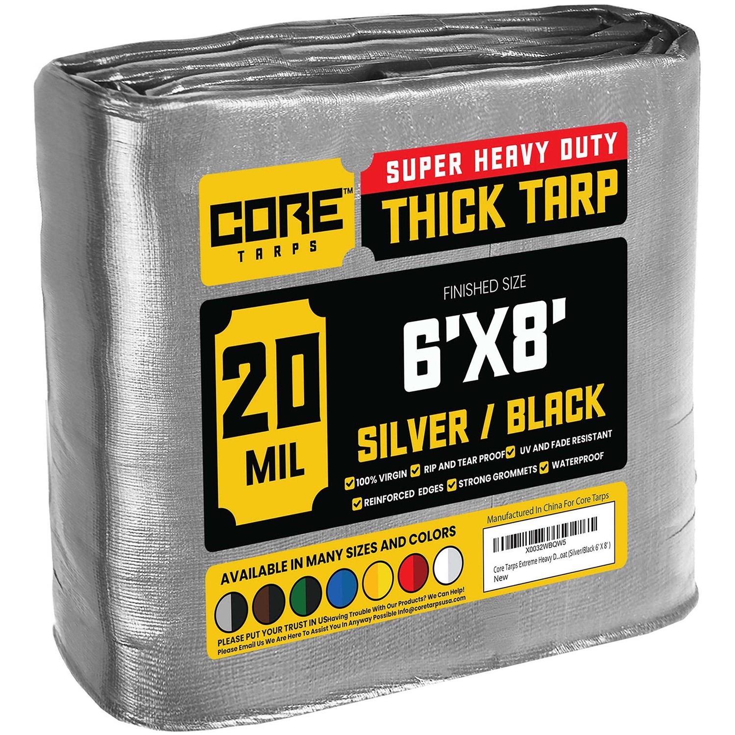 Core Tarps Extreme Heavy Duty 20 Mil Tarp - Cheap Fitting