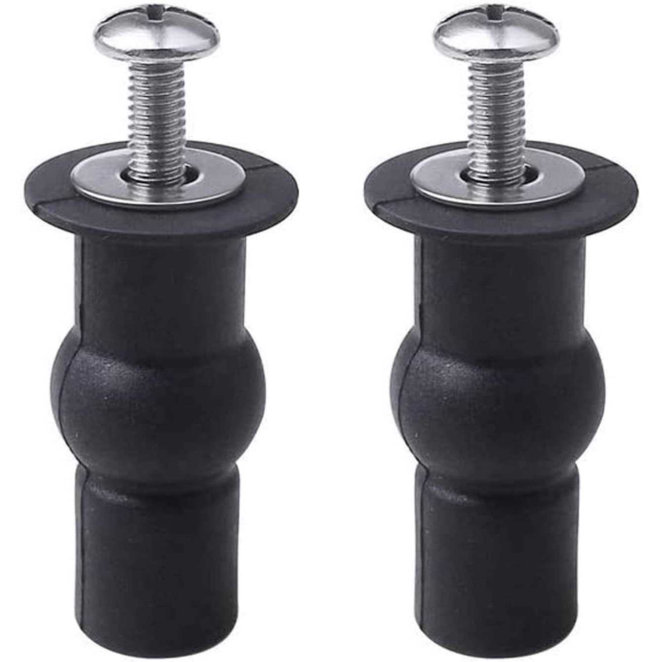 Ubrand 2PCS Toilet Seat Hinges Screws Toilet Seat Top Fixing Part - Cheap Fitting