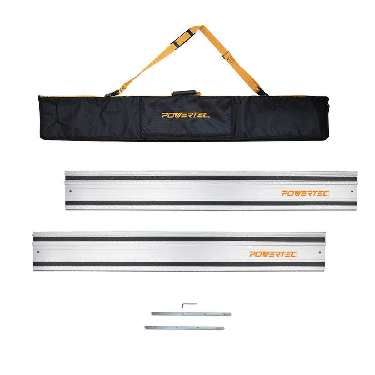 POWERTEC 71550 110 inch Track Saw Guide Rail Kit for Makita or Festool - Cheap Fitting