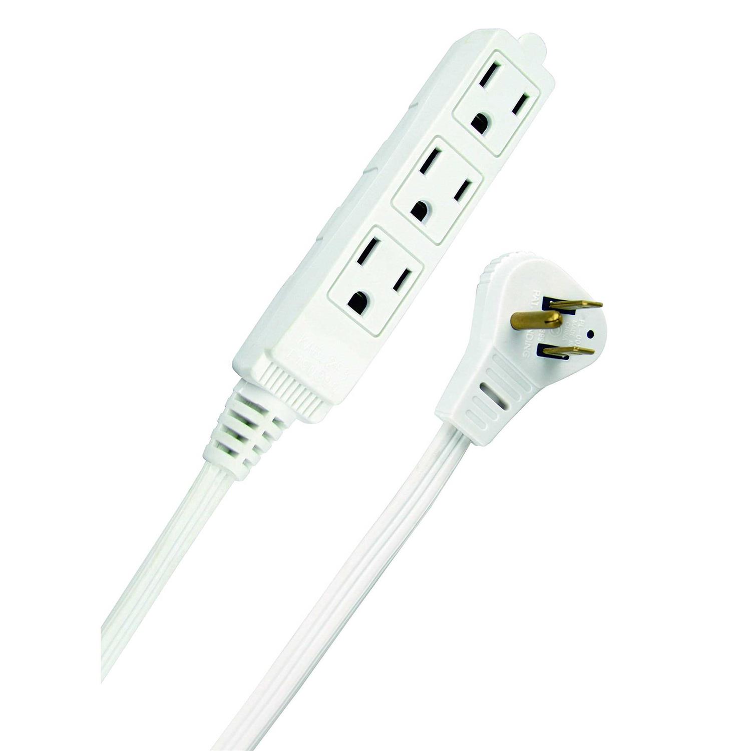 Slimline 2232 Flat Plug Extension Cord - Cheap Fitting