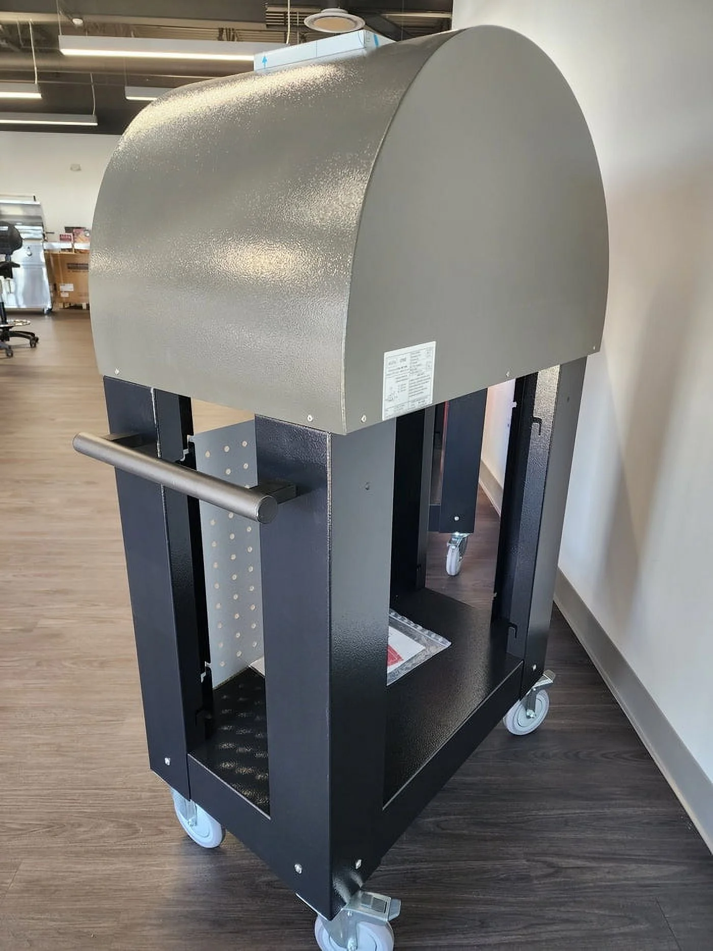 ALFA Nano Pizza Oven Stand Italian Made Outdoor Cooking Style (Black Base Stand) - Cheap Fitting