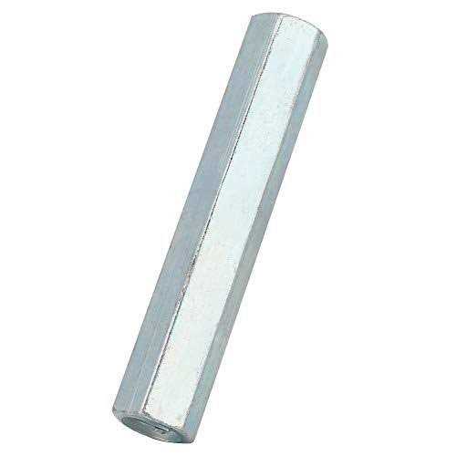 2Pcs M8×66 Long Hexagon Nut Studding Connectors Coupling Nut Long Rod Coupling Hex Nut Screw for Continuous Threaded Rod - Cheap Fitting