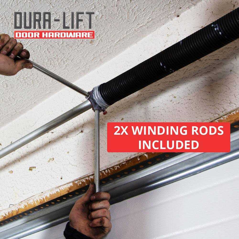 Dura-lift .207 x Torsion Garage Door Spring - Cheap Fitting