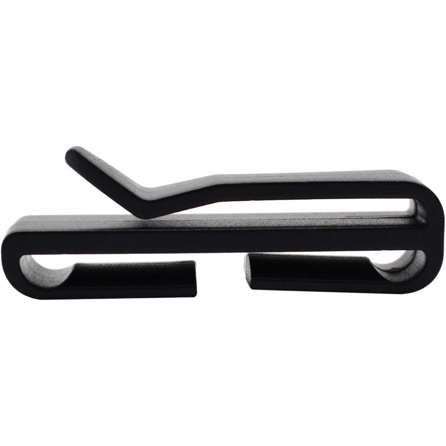 12pcs Webbing Ending Clip Adjust Keeper Buckle Connect Quick Slip Keeper for Molle Webbing Tactical Backpack Belt - Cheap Fitting