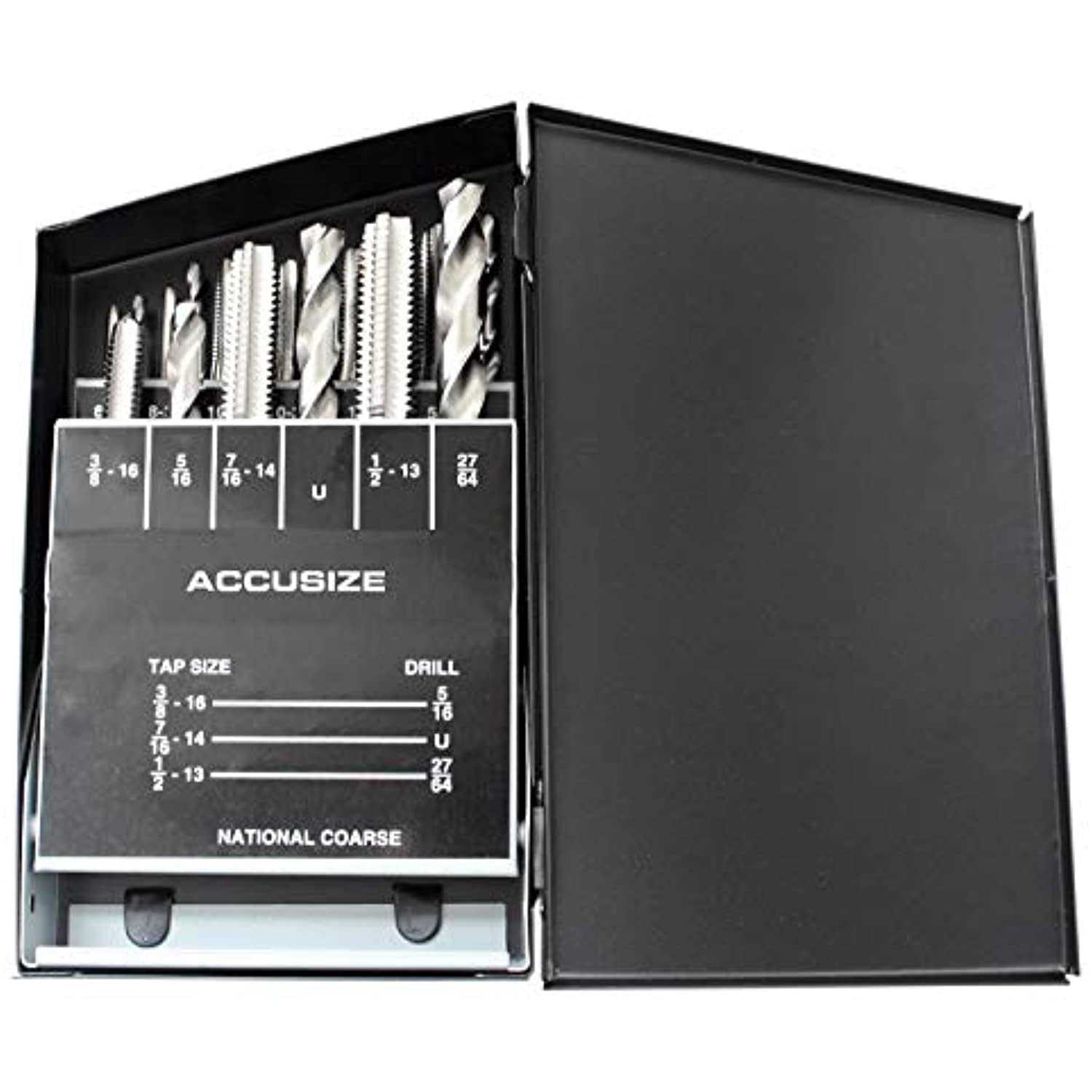 Accusize Industrial Tools Accusize 18 Pc H.S.S. Tap and Drill Set 0001-0040 - Cheap Fitting