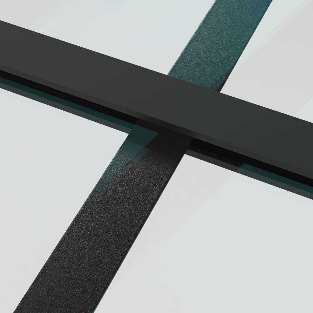 vidaXL Sliding Door Aluminum and ESG Glass - Cheap Fitting